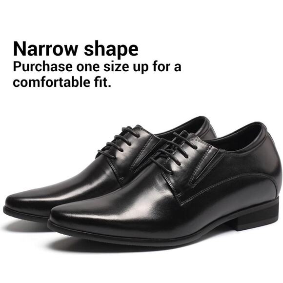 CMR Chamaripa New Men's elevation shoes Sz. 12, Sz. 11.5. Makes you 3.15" taller - Picture 1 of 15